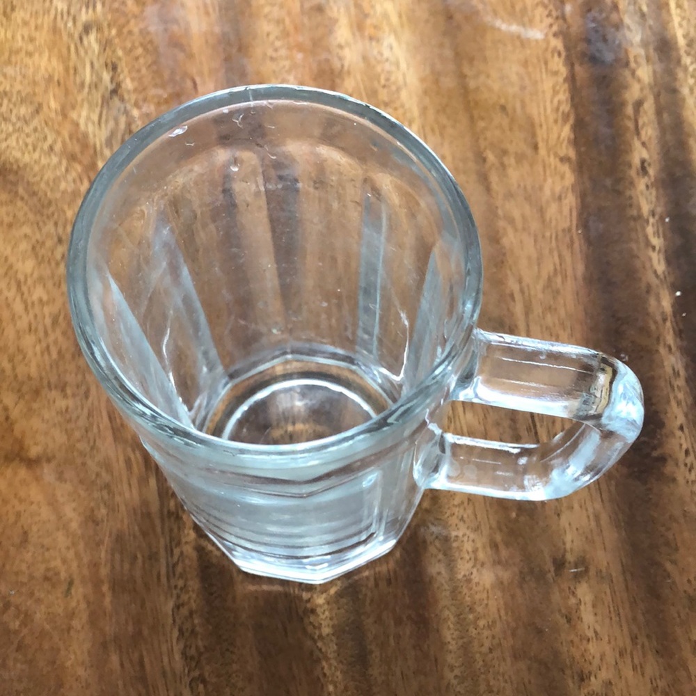 Clear Glass Mug